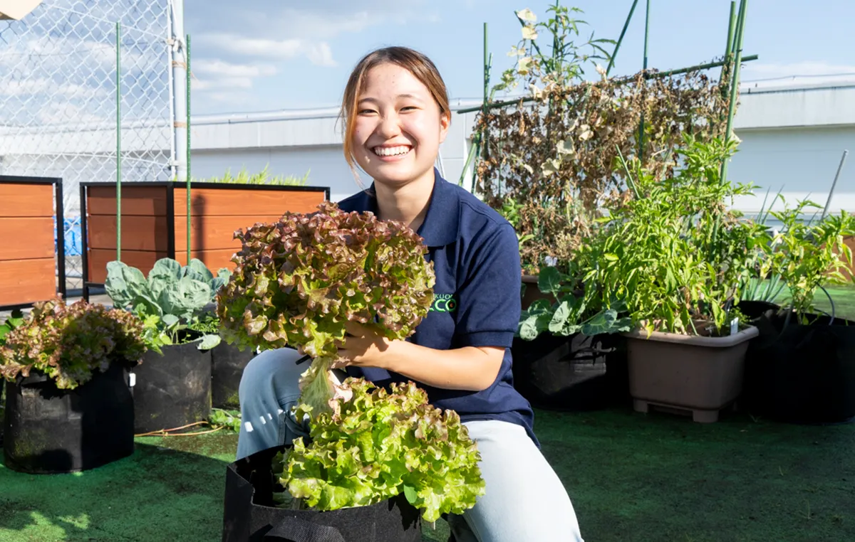 循環型有機野菜栽培を活用した環境保全活動