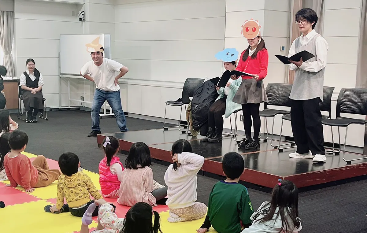 童話ドラマCD制作&西葛西図書館おはなし会