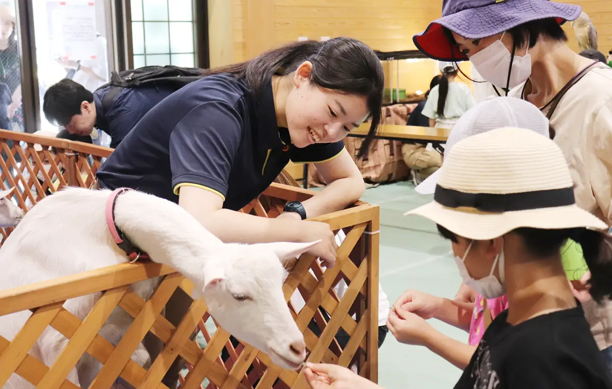 新川さくら館　ふれあいミニ動物園