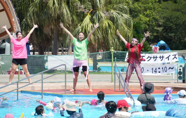 海の中道海浜公園サンシャインプール 水中エクササイズ