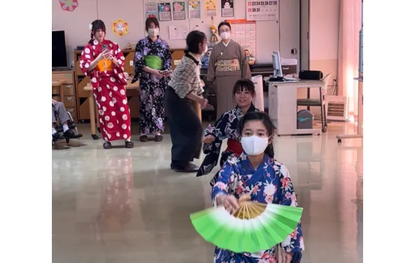 高齢者施設を訪問
