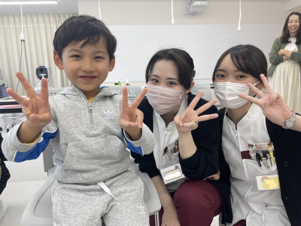 札幌看護医療専門学校】年中・年長児対象「今からはじめる視力ケア
