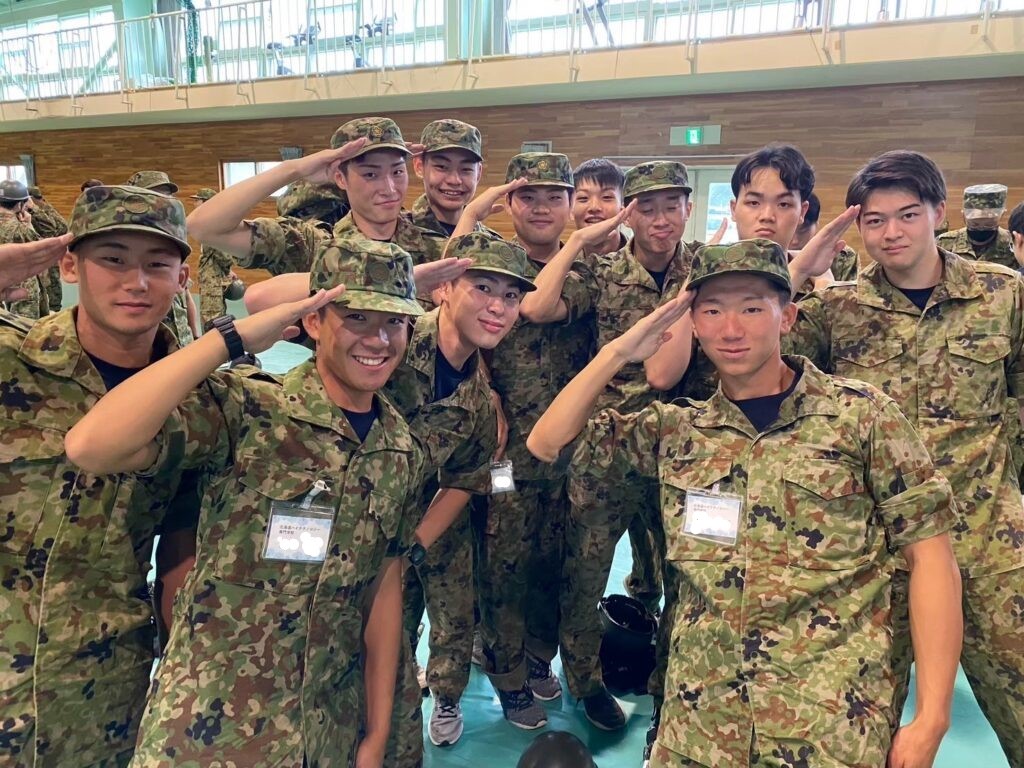 北海道ハイテクノロジー専門学校】陸上自衛隊東千歳駐屯地で防災